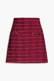 Sandro Cotton blend tweed mini skirt at The Outnet